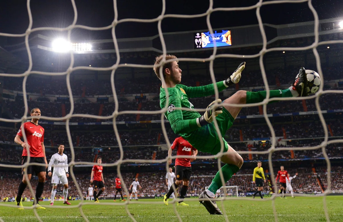 post card De Gea Premier Sock.webp